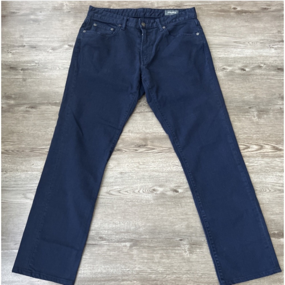 Bonobos Slim Fit Jeans Mens Actual 33x29 Navy Stretch Denim